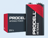 Picture of 6F22/9V baterija 9V Duracell Procell INTENSE POWER sērija Alkaline High drain iep. 10gb.