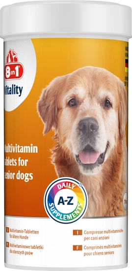 Picture of 8in1 8IN1 Vitality Multiwitaminy dla starszych psów 70tb