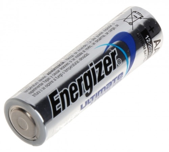 Picture of AA /R6 baterijas 1.5V Energizer Ultimate Lithium litija L91 iepakojumā 1 gb.