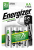 Изображение AA akumulatori 1.2V Energizer Recharge sērija Ni-MH HR6 1300 mAh iepakojumā 4 gb.