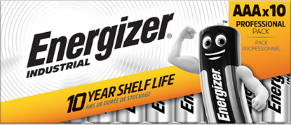 Picture of AAA L03 1.5V Energizer Industrial Alkaline baterijas | MN2400/E92 | cena par 10 gab.