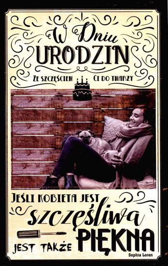 Picture of AB Card Karnet Urodziny "jeli kobieta jest" U50