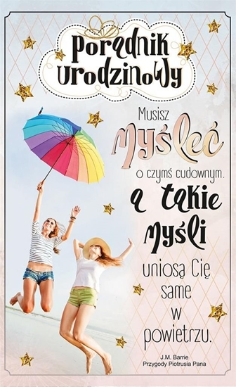 Picture of AB Card Karnet Urodziny "musisz mysle" U83