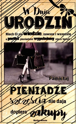 Attēls no AB Card Karnet Urodziny U26 Niech Ci si wiedzie