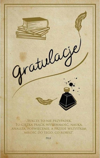 Picture of AB Card Kartka okoliczno¶ciowa Gratulacje