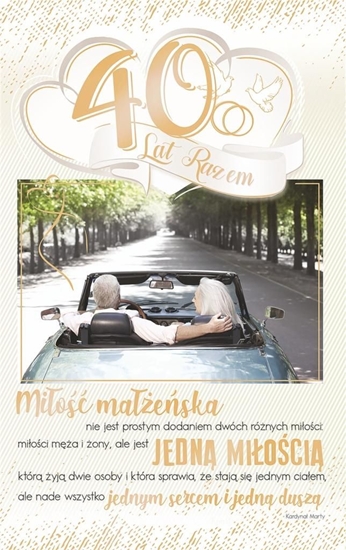 Picture of AB Card Kartka okolicznociowa Rocznica lubu RS06