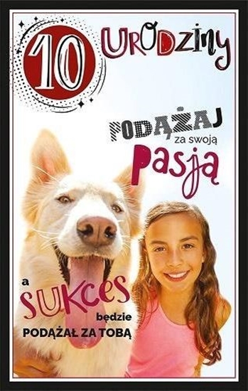 Picture of AB Card Kartka okolicznociowa Urodziny 10 U96
