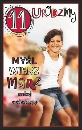 Picture of AB Card Kartka okolicznociowa Urodziny 11 U89