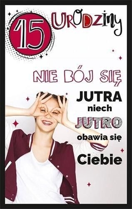 Attēls no AB Card Kartka okolicznociowa Urodziny 15 U101