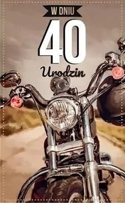 Изображение AB Card Kartka okolicznociowa Urodziny 40 P05