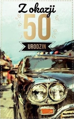 Изображение AB Card Kartka okolicznociowa Urodziny 50 P06