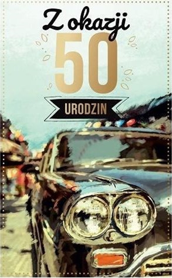 Изображение AB Card Kartka okolicznociowa Urodziny 50 P06