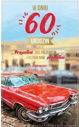 Изображение AB Card Kartka okolicznociowa Urodziny 60 P15