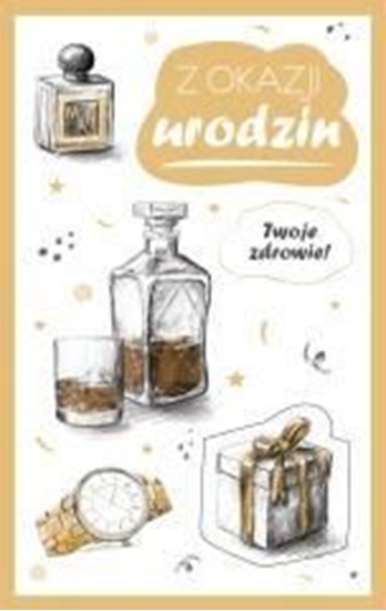 Изображение AB Card Kartka okolicznociowa Urodziny PS05
