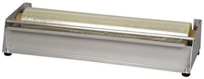 Picture of Abena Dispenser, ABENA Cater-Line, 45cm x 16x8m, silver, steel, w/saw blade, for film