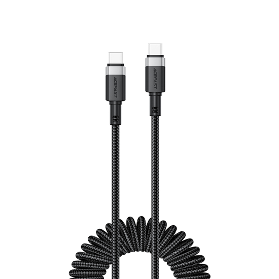 Изображение Acefast C14-03 USB-C - USB-C Spring Cable 480Mb|s 
