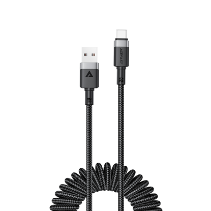 Изображение Acefast C14-04 USB-A - USB-C Cable Spring 480Mb|s 
