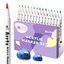 Изображение Acrylic Marker Pens ARRTX 30A, 30 Pastel Colours