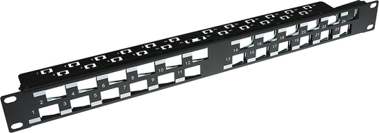 Изображение ACT 24 PORT KEYSTONE PANEL  45 DEG