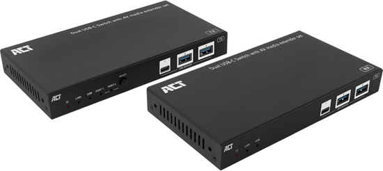 Изображение ACT 2x USB-C Switch AV media ext.