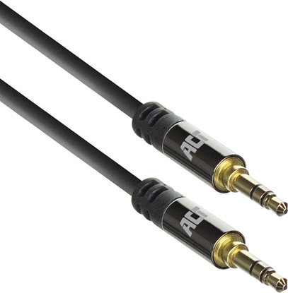 Изображение ACT 2XSTEREO 3,5MM M/M BK 10.00M