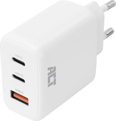 Attēls no ACT 65W CHARGER 3-PORT USB C+A PPS