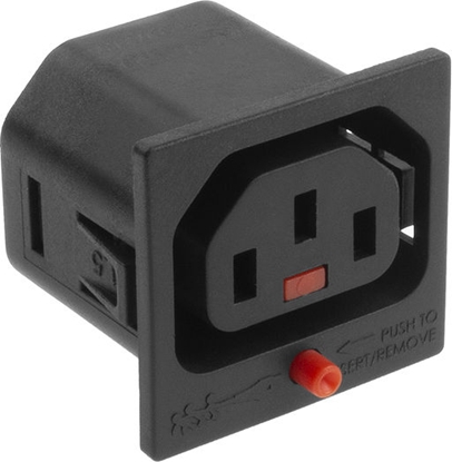Attēls no ACT C13 LOCK SOCKET BLACK
