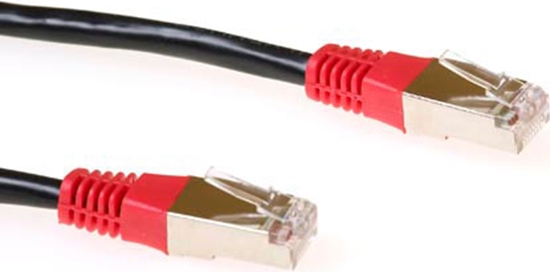 Изображение ACT C5E F/UTP LSZH CROSS BK 10.00M