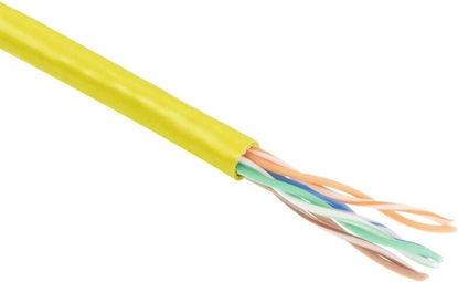 Attēls no ACT C5E U/UTP PATCH PVC YELLO 100M