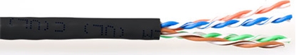 Attēls no ACT C6 U/UTP PATCH PVC BLACK  305M