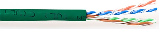 Picture of ACT C6 U/UTP PATCH PVC GREEN  305M