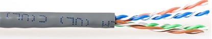 Attēls no ACT C6 U/UTP PATCH PVC GREY   305M