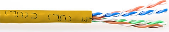 Picture of ACT C6 U/UTP PATCH PVC YELLOW 305M