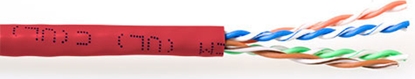 Attēls no ACT C6 U/UTP PATCH PVC RED    305M