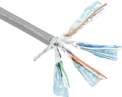 Attēls no ACT C6A S/FTP PATCH PVC GREY  305M