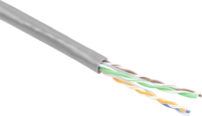 Attēls no ACT C6A U/UTP PATCH PVC GREY  305M