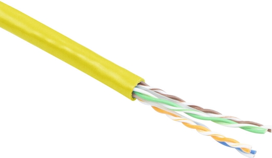 Picture of ACT C6A U/UTP PATCH PVC YELLO 305M