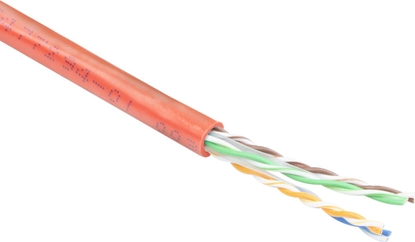 Attēls no ACT C6A U/UTP PATCH PVC RED   305M