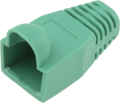 Attēls no ACT CABLE BOOT RJ45 6.5MM GREEN Bag 25 pcs