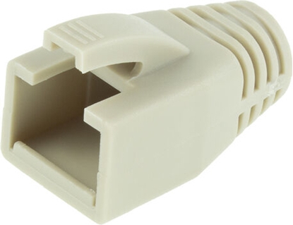 Attēls no ACT CABLE BOOT RJ45 8.0MM GREY Bag 25 pcs