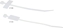 Picture of ACT CABLE TIE TRANS LABEL 100MM