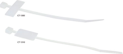 Attēls no ACT CABLE TIE TRANS LABEL 200MM