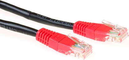 Изображение ACT CAT5E U/UTP CROSS BK/RD  1.50M
