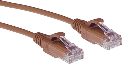 Изображение ACT CAT6 U/UTP SLIMLINE BN 0.15M