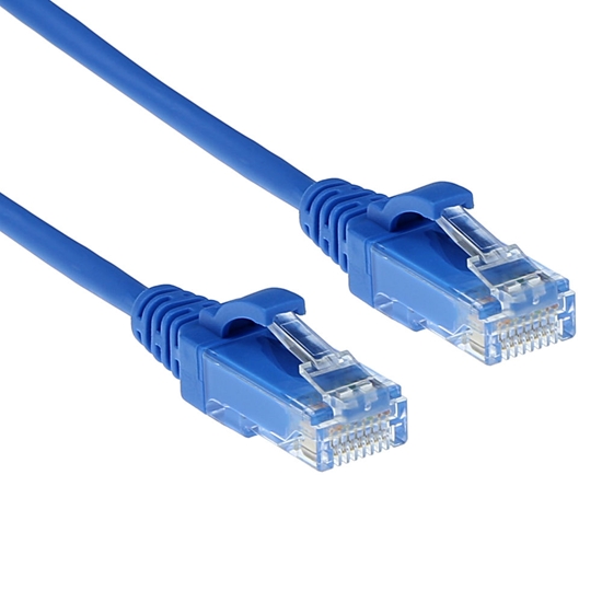 Picture of ACT CAT6 U/UTP SLIMLINE BU 5.00M