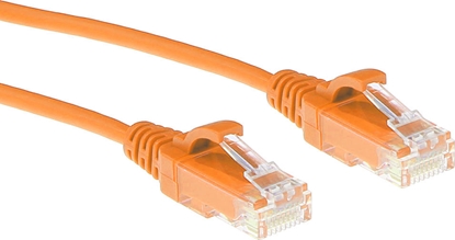 Изображение ACT CAT6 U/UTP SLIMLINE OR 2.00M