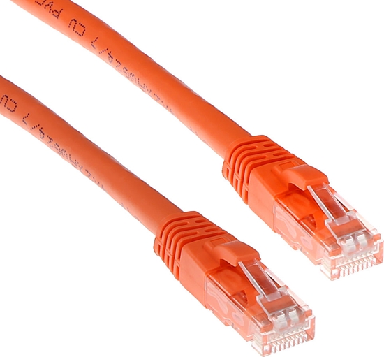 Изображение ACT CAT6 U/UTP SNAGLESS OR  10.00M