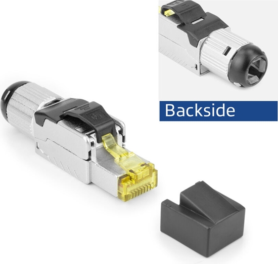Picture of ACT CAT6A RJ45 SHIELDED FIELD PLUG