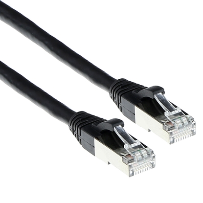 Picture of ACT CAT6A S/FTP LSZH SNG BK  0.50M
