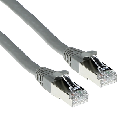 Picture of ACT CAT6A S/FTP LSZH SNG GY  1.00M